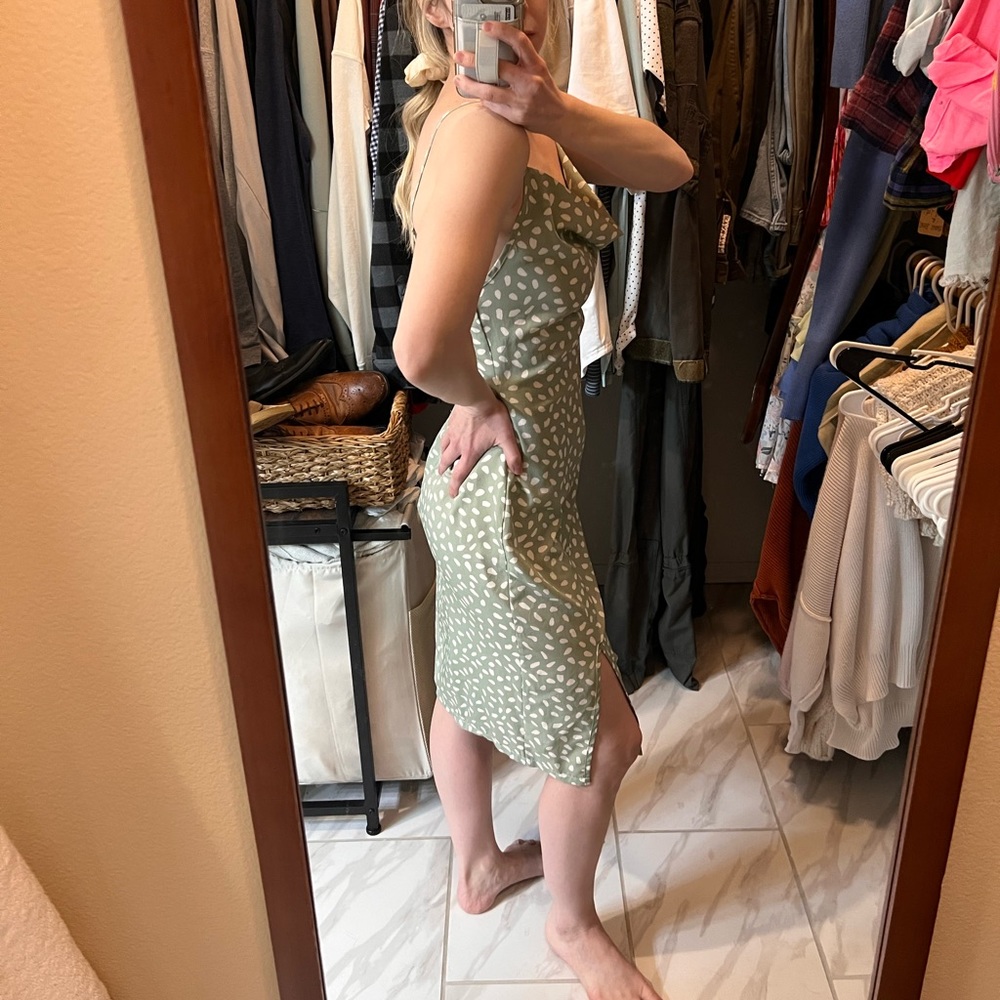 SHEIN formal or summer casual dress. Midi length
